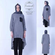 Jual Zehna Top Squar busana muslim baju busana baju atasan baju ...