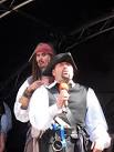 Jack Sparrow. Performing behind the town hall as part of Pirate Day. - via Daymix