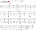 House of the Rising Sun