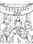 Veterans Day coloring page