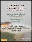 Tamil Genocide Remembrance Rally Washington DC May 15 2010