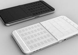 foto de dois aparelhos em braille, do tipo smartphone, um ao lado do outro