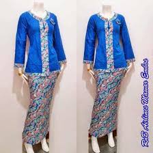 Model Baju Batik Setelan Wanita Terbaru - Baju Batik Modern Dan ...