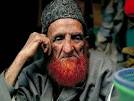 This man's bright red beard