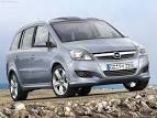 Opel Zafira wallpaper # 01 of 04, Front Angle, MY 2008, 800x600