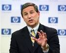 Mark Hurd - those HP logo's to