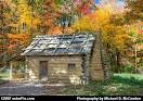 A Closer View of a 1700s Pioneer Cabin - Picture