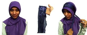 Hijabers Tutorial Sakinah : Cara Memakai Jilbab Dengan Hiasan Bunga