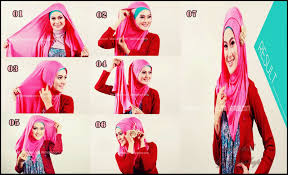 Cara Berhijab Kerudung Segi EmpatCara Berjilbab | Cara Berjilbab