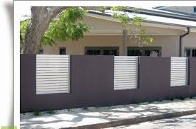 Minimalist House Fence Design | Desain Pagar Rumah Minimalis ...