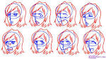 Step 4. How to Draw Manga Expressions