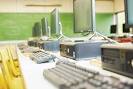 local area network : computers in a school computer lab -- Kids ... 