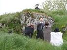 Conducting mass, Doagh. Note the look-out on the hillside, it is located - via Daymix