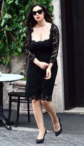 pizzo nero monica bellucci