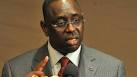 Senegal's opposition presidential candidate Macky Sall speaking at a press ... - behravesh20120310024117440