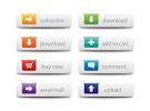 Web Buttons - Vector Graphic by DryIcons