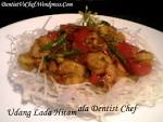 Resep Udang Saus Lada Hitam ala Dentist Chef   DENTIST CHEF