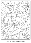 COLOR BY NUMBER COLORING PAGES    Free Coloring Pages