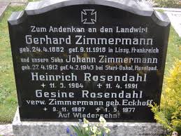 Grab von Heinrich Rosendahl (11.03.1904-11.04.1991), Friedhof ...