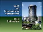 Why is the Bank for International Settlements interested in Karl ...