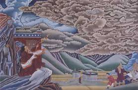 Tenzing Norbu Lama, peintures et dessins du Tibet - expo-norbu-2