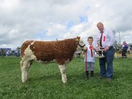Christopher Aherne Winner of Cappamore Confined Interbreed Calf Class. cappamore12_c_aherne_e_odonovan_1stand2nd_interbreed_calf_class - cappamore12_christopher_aherne_winner_of_confined_interbreed_calf_class