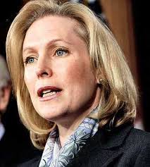 Kirsten Gillibrand for re-election Monday, shortly before the state Conservative Party chose lawyer Wendy Long as its challenger. - 10714961-large