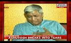 Live: AAPs Ashutosh bursts into tears while talking to farmer.