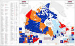Map of official results for the 40th general election (2008 ...