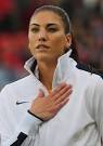 Hope Solo of USA looks on during the national anthem during the Women's ... - Hope+Solo+Olympics+Day+4+Women+Football+USA+rJr5xGL2RCql