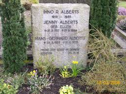 Grab von Jenny Alberts (geb. Ellen) (31.03.1911-17.05.1964 ... - na010