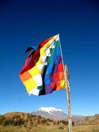 Bandera de los pueblos originarios.