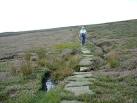 George Gap Causeway. This old pannierway crosses Rosedale Moor and links - via Daymix