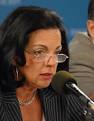 La Ministra Nilda Garré tildó