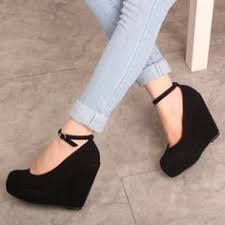 Women's shoes straw braid fashion women's wedges platform shoes ...