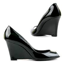 All black wedge heels | Women shoes online