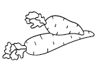 Vegetables coloring page
