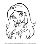 Bratz Coloring coloring page