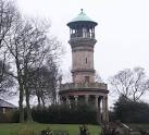 The tower is in Locke Park which was built in memory of Joseph Locke, - via Daymix