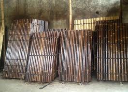 Desain Pagar Rumah Dari Bambu