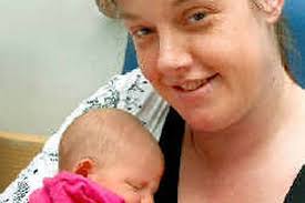 Sarah Wiffen, of Bolton, underwent the complex operation to correct a prolapsed womb to deliver daughter Natalya, who weighed 6lb 15oz. - C_71_article_1024067_image_list_image_list_item_0_image-471492