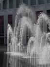 Detail of the TQ1985 : Wembley: fountain outside Wembley Arena, - via Daymix