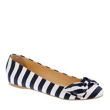 Stripe ballet flats : ballet flats | J.Crew