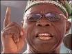 President Olusegun Obasanjo. Obasanjo's fight against corruption has under- ... - _39051851_obasanjo203ap