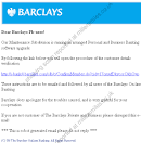 BARCLAYS ONLINE Banking Online Service - Barclays Phishing Scams ...