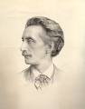 Aagje Deken. Miniatuur in ivoor. Multatuli, door August Allebé/L. Mertens