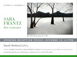 Sara Frantz, New Landscapes | David Shelton Gallery - s.%20frantz_landscapes%20invite