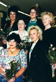 Linda Finnie , Hebe Dijkstra , Ruth Gross , Eva Johansson , Uta Priew Christina Hagen , Hitomi Katagiri , Eva-Maria Bundschuh Bayreuther Festspiele 1989