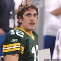 ... sycophant co-host Kevin Kiley talked about Brett Favre while introducing ... - aaron-rodgers-mustache