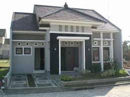 60 Gambar Rumah Minimalis 1 Lantai Tampak Depan dan Warna Cat ...